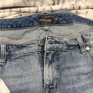 Torrid Mid Rise wide leg Boot Jeans - Blue